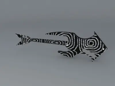 Titan guitar Free 3D model