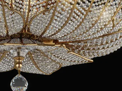 70516x Riccio Osgona Chandelier 3D model