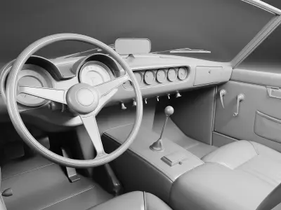 Ferrari 250gt California 3D model