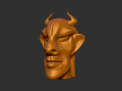 Bullman Face Free 3D print model