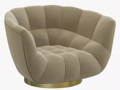 Brabbu Essex armchair 3D model