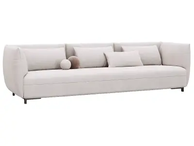 Joan Sofa 296 By Poliform 3D model