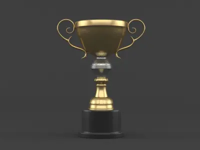 Trophy Cup Collection 3D model
