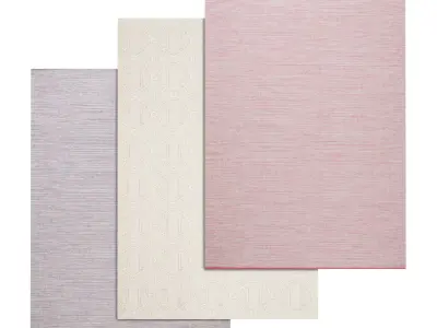 Rug Set 2117 3D model