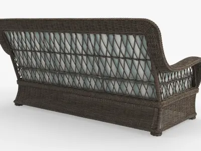Lakehouse Large Sofa 3D model