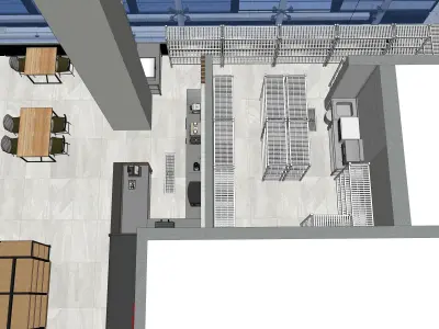 Airport Market Area 3D model