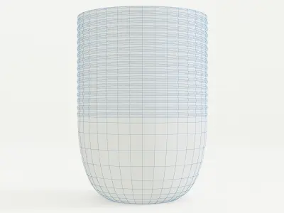 Elegant Ceramic Vase 3D model purchase