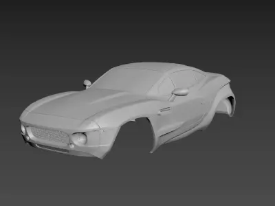 Local Motors Rally Fighter  3D print model