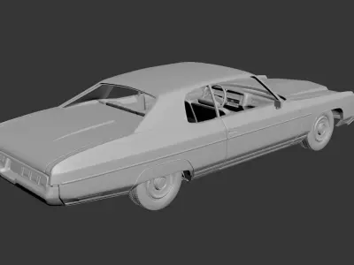 Chevrolet Caprice 1973 3D print model