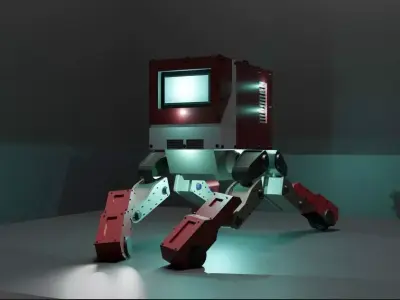 Fulure Exploration robot newbie ex2 3D model