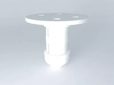 Pipe leg Free 3D model