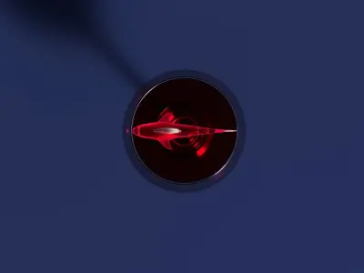 Drink Glass - Shark Wine Glass 3D model