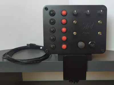 Button-Box 3d model for SimRacing  3D print model