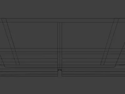 regular RAM stick Free 3D model