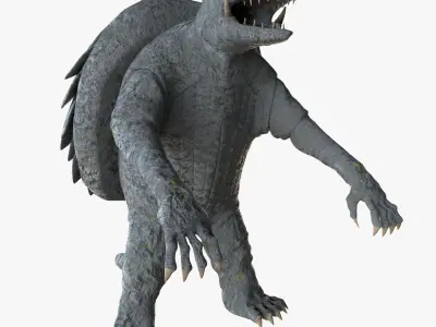 Gamera 1965 3D model
