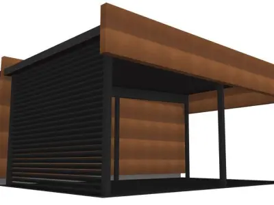 Garage 3D model purchase