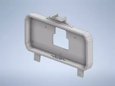 Haltech UC-10 Display Subaru Dash Mount 3D print model