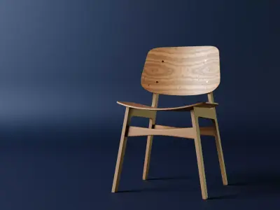 chair wooden Free 3D model purchase