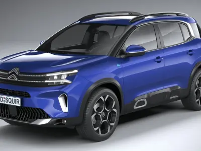 Citroen C5 Aircross 2022 3D model