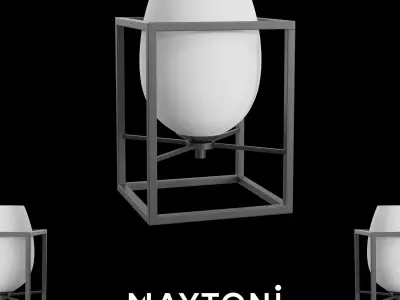 Table lamp Cabin MOD252-TL-01-B Maytoni Modern Free 3D model