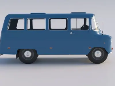 Nysa car 3D model