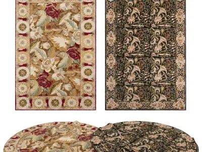 Rugs No 305 Low-poly 3D model