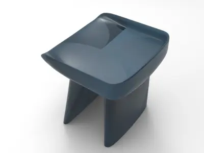 Dada Stool Low-poly 3D model