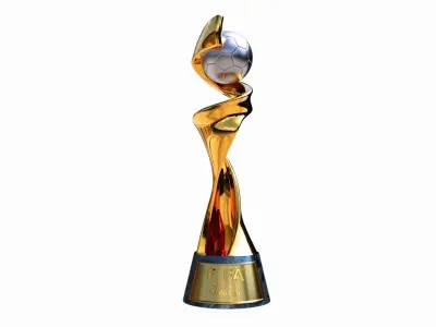 FIFA Womens World Cup Trophy 3D model
