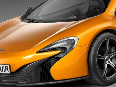 Mclaren 650S Spider 2015 3D model