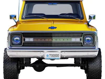 Chevrolet K5 blazer 1969 3D model