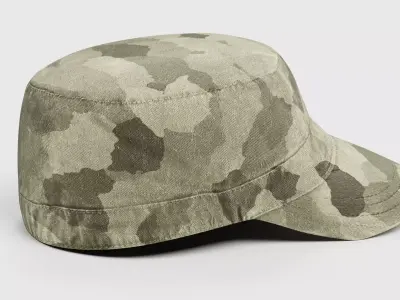 -Military Hat- 3D model