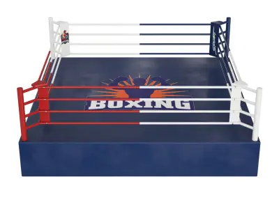 Boxing ring 3D model