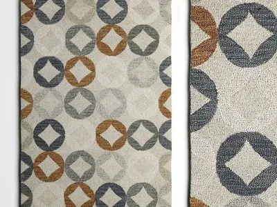 Geometric Rugs 3D model