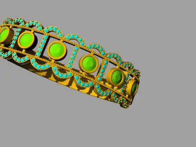 Beautiful bangal 3D model