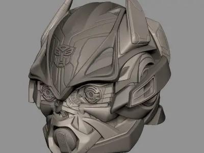 Bumblebee Normal mode Wearable Helmet - TF4 - for 3d print 3D print model