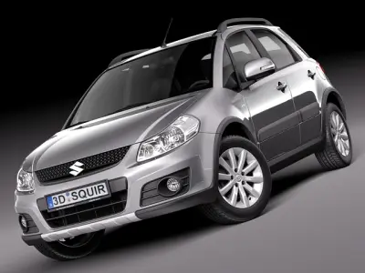 Suzuki SX4 2010 3D model