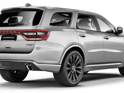 Dodge Durango SRT Hellcat 2021 3D model