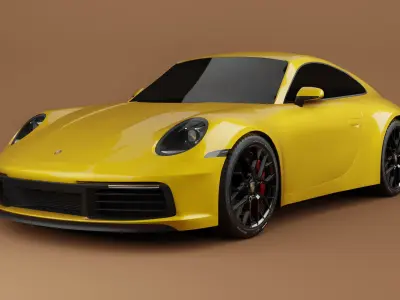 Porsche 911 Carrera S 3D model