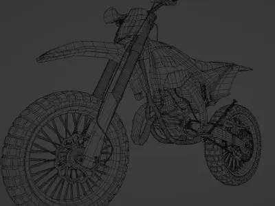 Sherco SE 2021 Motorcycle 3D model