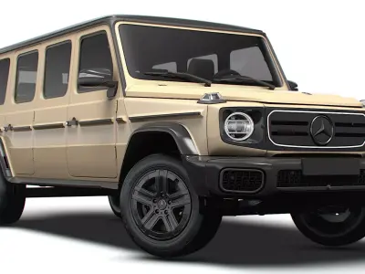 Mercedes Benz G 580 EQ Limousine 2026 3D model