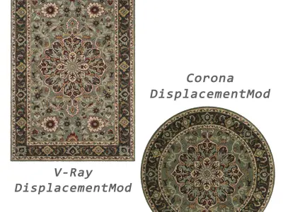 Rugs No 878 Low-poly 3D model