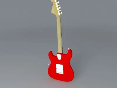 Army of guitars Free 3D model