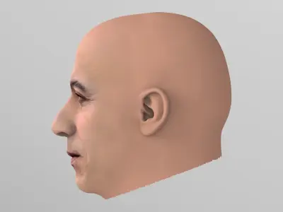 Vin Diesel 3D model