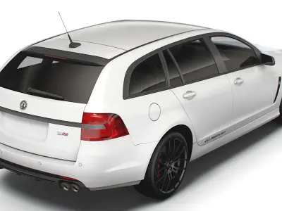 Vauxhall VXR8 Tourer 2015 3D model