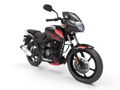Bajaj Pulsar 150 Low-poly 3D model