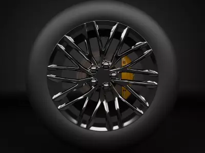 Wheel 3D model