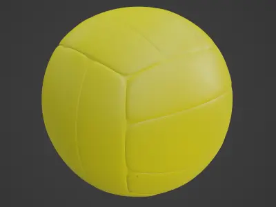 Volleyball Ball 04 Low-poly 3D model