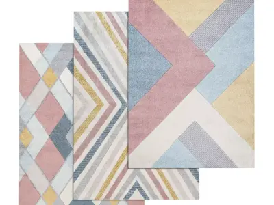 Rug Set 2007 3D model