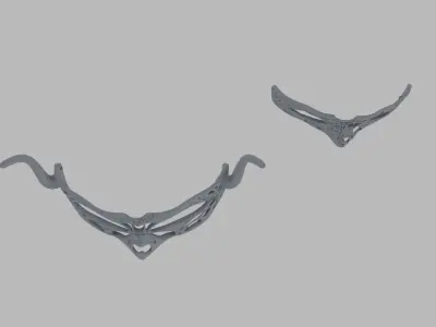 Saytr and Wood nymph masks 3D print model