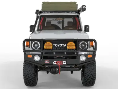 Toyota Land Cruiser Serie 70 2024 ARB 3D model